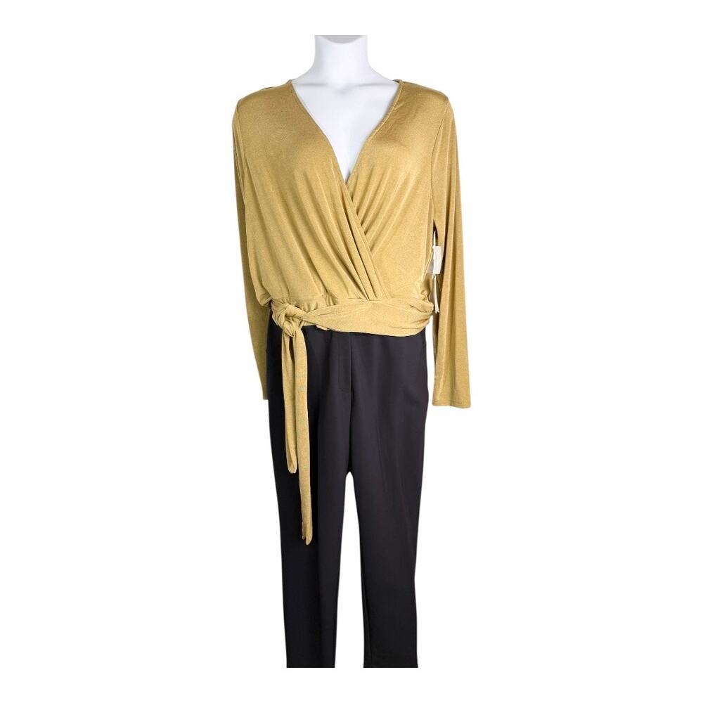 NWT Good American Wrap Effect Stretch Top - Size 6 (US 14) - Picture 7 of 11